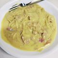 けーこ☆keko's cooksnap of when they made 生クリームいらずの濃厚カルボナーラ.
