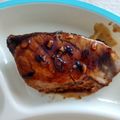 Akkers's cooksnap of when they made ブリの洋風ステーキ☆.