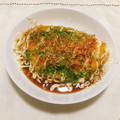 柴犬のお顔☆'s cooksnap of when they made レンジで簡単♡納豆のとんぺい焼き風♡.