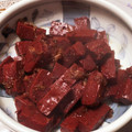 サボテンママコ's cooksnap of when they made 滋賀の給食 赤こんにゃくの煮物.