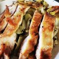 sayaリーヌ's cooksnap of when they made 鶏もも肉とじゃがいものオーブン焼き.