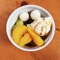 こまちち's cooksnap of when they made 粉寒天で簡単♪　白玉あんみつ.