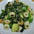55才のおじさん's cooksnap of when they made ちくきゅうわかめの韓国風サラダ.