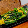 ＊あんずあん＊'s cooksnap of when they made 春菊と卵の中華炒め.