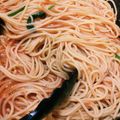 ＊ぱーる＊'s cooksnap of when they made 旨味凝縮！トマトとツナのガーリックパスタ.