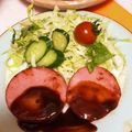 22ひじき's cooksnap of when they made ★簡単！特製ソースでロースハムステーキ♪.