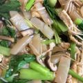 9ma9ma's cooksnap of when they made 小松菜とコンニャクの炒め煮.