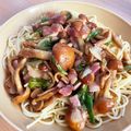 くまじ◎'s cooksnap of when they made なめこの和風パスタ オススメ.