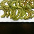 パパ＆ママ's cooksnap of when they made スパイシーゴーヤチップ.