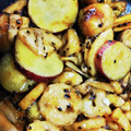 キャラメグ♪'s cooksnap of when they made シャキッ！ほくっ！さつまいもと蓮根♡.