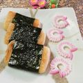 Newチヨコっと♪'s cooksnap of when they made 蒲鉾の飾り切り☆蝶々と孔雀☆.