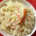 料理好きのᎯ♡'s cooksnap of when they made あの店のカニピラフ♪.