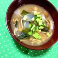 ふたごゆき's cooksnap of when they made わが家の定番味噌汁☆しょうが風味.