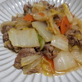 fu♪♪'s cooksnap of when they made 簡単♪豚肉と白菜のピリ辛中華炒め.