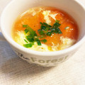みなとのまんま's cooksnap of when they made いつかあなたと♪トマトと卵の中華スープ.