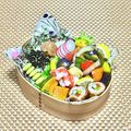 ふんにゃん's cooksnap of when they made 弁当・おせちに♡かわいいカニカマ三つ編み.
