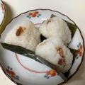 ぐっちぃ〜's cooksnap of when they made ❀ベーコンおかかマヨおにぎり☆セコマ風❀.