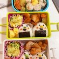 クック甘党。's cooksnap of when they made キャラ弁簡単かわいいお弁当可愛いおにぎり.