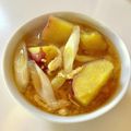 azbjbn's cooksnap of when they made さつまいも・ネギ・油揚げ☆味噌汁.