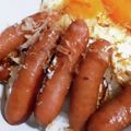あさここなっつ's cooksnap of when they made 体力ゼロでも作れるウインナー目玉焼き丼.