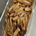 ぴまぴー＊'s cooksnap of when they made ごぼうのバルサミコきんぴら◎作り置きに♪.