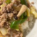 suisuimoco's cooksnap of when they made しょうが香る♡ひき肉キャベツ丼♪.