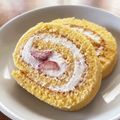 クックルン8's cooksnap of when they made 簡単♡基本の苺ロールケーキ♡.