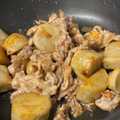 マリメッコ☻'s cooksnap of when they made コク旨！豚肉と里芋の照り焼き.