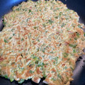 ひょんの's cooksnap of when they made もやしとネギと竹輪のチヂミ.