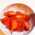 肉まんHAF's cooksnap of when they made 簡単あと一品　トマトの和風マリネ.