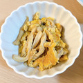 こーやんたん's cooksnap of when they made 手早く一品！甘辛卵とじなエリンギの炒め.