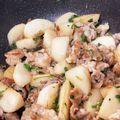 OTOYUZU's cooksnap of when they made 話題入り！ 豚こまとカブの醤油炒め.
