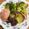 たつなつりん's cooksnap of when they made さつまいもとブロッコリーの温サラダ.