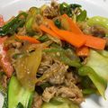 半熟王子's cooksnap of when they made 牛肉とピーマンのオイスターソース炒め.