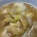 ☆motsu☆'s cooksnap of when they made 餅入り☆白菜と油揚げの甘辛煮.