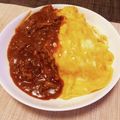ＴＯＭＯ ＹＵ's cooksnap of when they made ふわふわたまごのオムハヤシ.