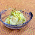 島子☆'s cooksnap of when they made 簡単★白菜のお漬け物inわさび.