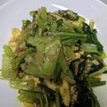 じゅんともた's cooksnap of when they made 小松菜、卵、ツナで♪中華風オイスター炒め.