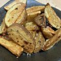 papikun's cooksnap of when they made 皮付きフライドポテト.
