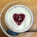 ぽろっとＱちゃん's cooksnap of when they made ハートのヨーグルト.