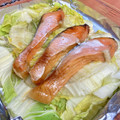島子☆'s cooksnap of when they made レンジ5分♫鮭と野菜ののつつみ焼き.