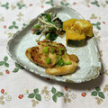 yesmama's cooksnap of when they made ほうれん草とエノキ、かに蒲鉾の昆布あえ♪.