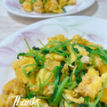 オウジリリノエ's cooksnap of when they made 豆苗のたまご炒め.