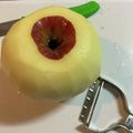 ちゃーりーWKY's cooksnap of when they made 私的☆梨やリンゴの皮の剥き方.