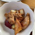 dollyj's cooksnap of when they made さつまいもと鶏肉の甘辛柚子胡椒焼き.