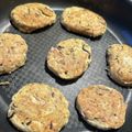 tapioca's cooksnap of when they made 離乳食後期～☆混ぜて焼くだけ鯖バーグ.