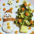 ♡みゆ姫♡'s cooksnap of when they made 離乳食後期〜完了期 クリスマスプレート.