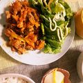 mack♪♪♪'s cooksnap of when they made 居酒屋風☆豚コマのピリ辛炒め.