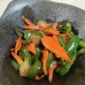 papikun's cooksnap of when they made お弁当に☆ピーマンと人参の照り焼き.