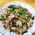 かわゆう1211's cooksnap of when they made 豚バラ舞茸ニンニクの芽のオイスター炒め.